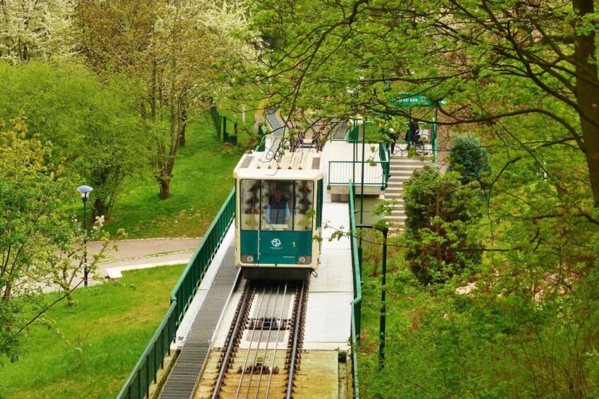 Funicular to Petřín