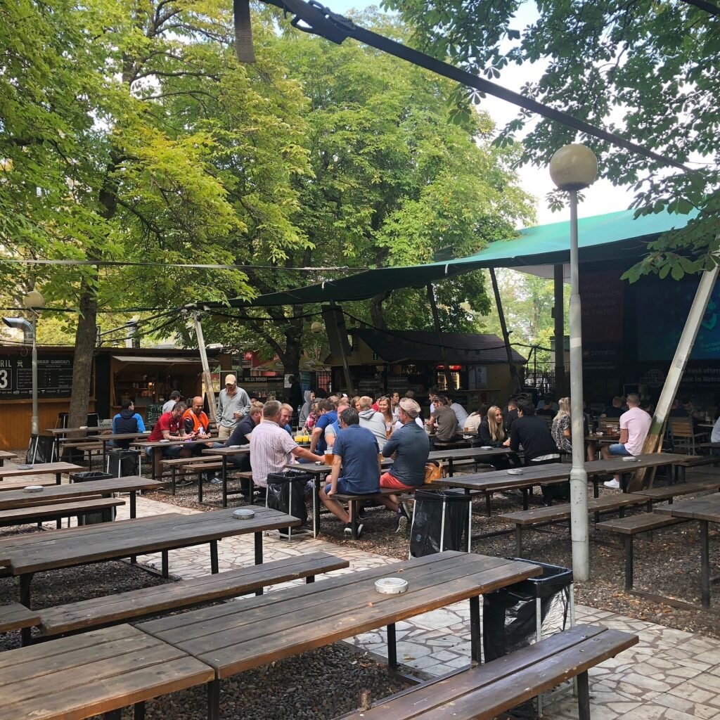 Beer Garden in Riegrovy Sady